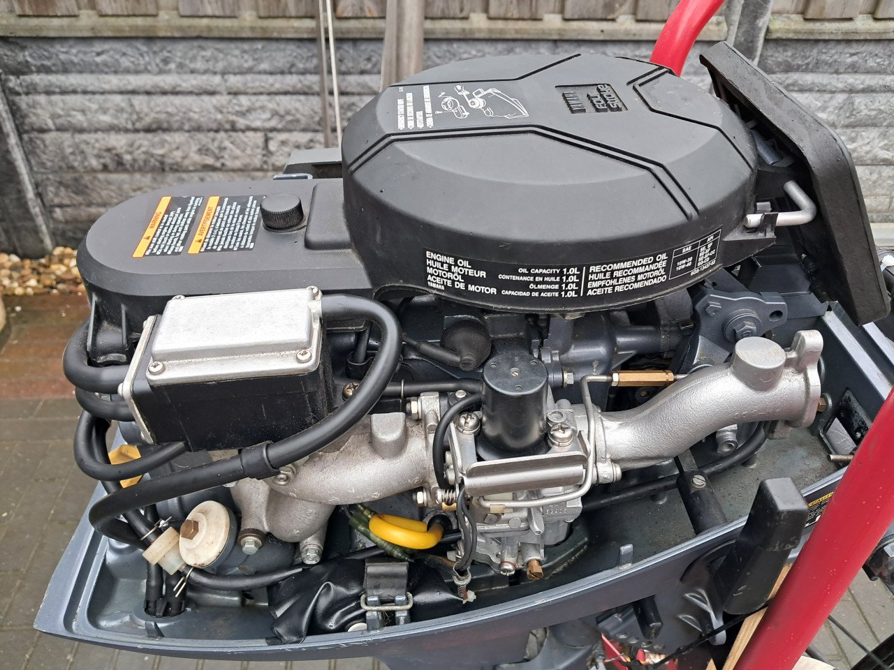Yamaha 9.9 pk 4 takt kortstaart buitenboordmotor
