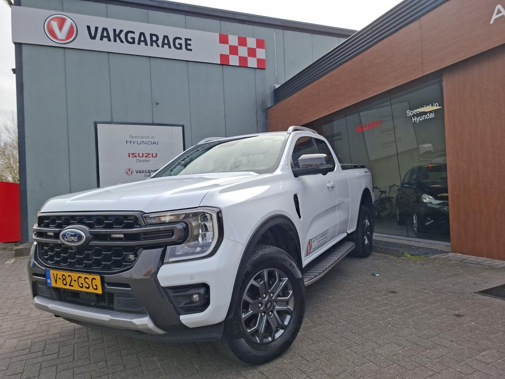 Ford Ranger 2.0 super cab ecoblue wildtrak | lederen bekleding | stuur /sto