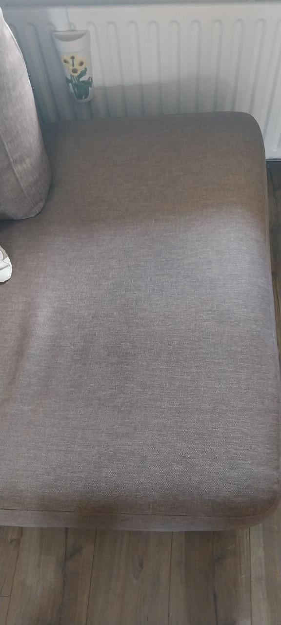 Mooie hoekbank taupe / bruin