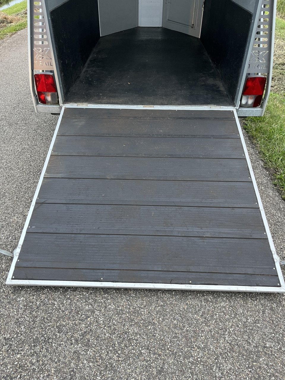 Lichtgewicht volledig aluminium 1,5 paards trailer