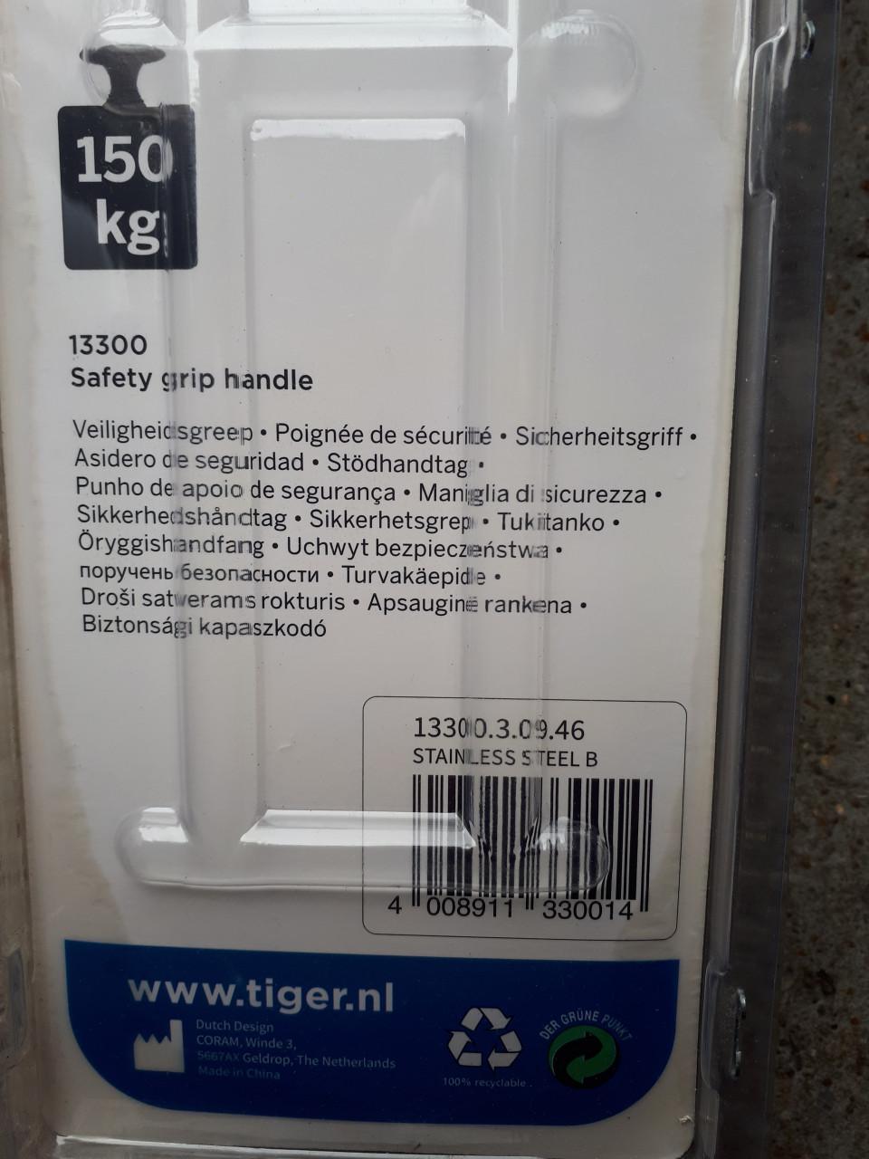Tiger veiligheidsgreep
