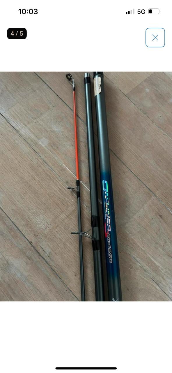 Te koop nieuw Dam zeehengel lang 4.20 meter werpgewicht tot 20 gram nieuw