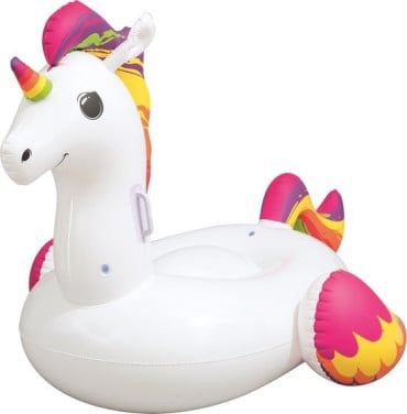 Unicorn ride-on opblaasfiguur