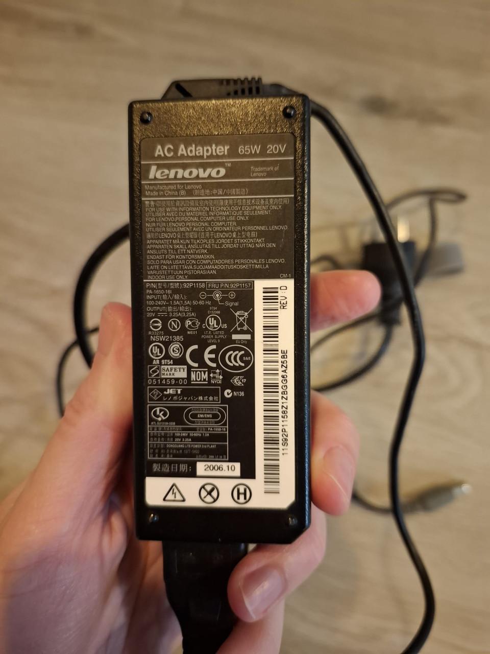 Lenovo adapter