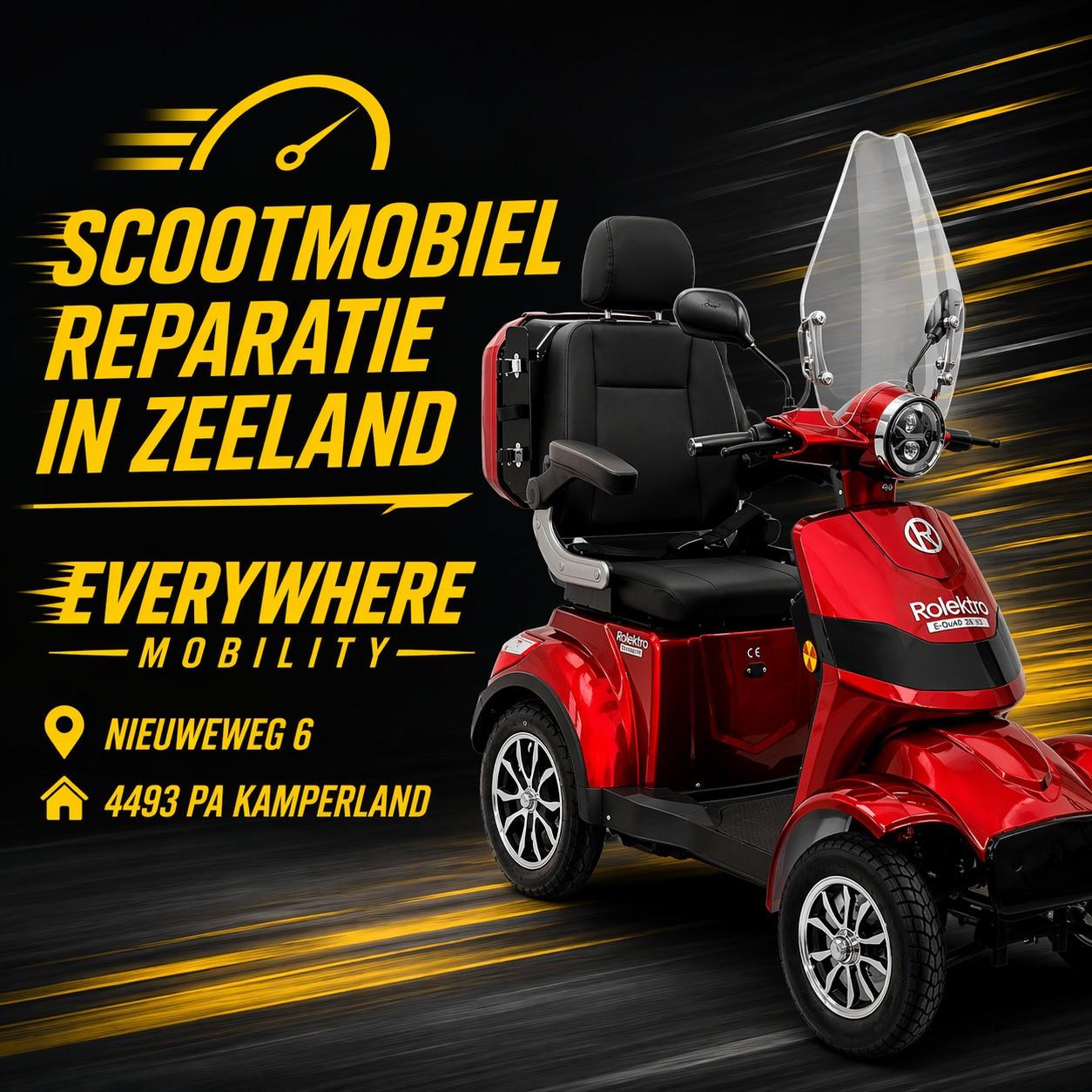 Scootmobiel Reparatie in Zeeland