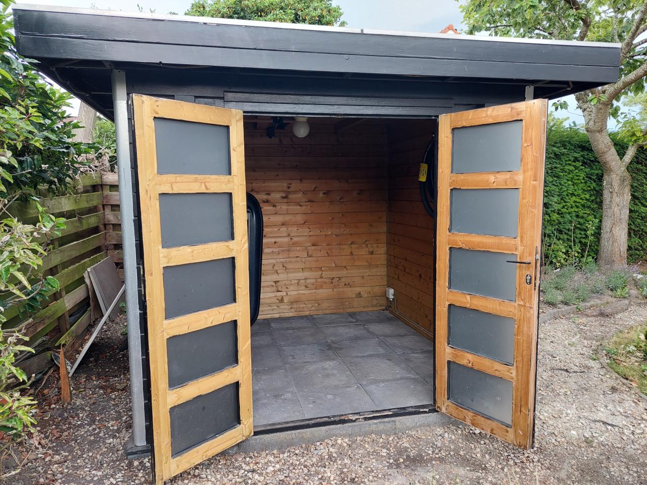 Gratis tuinhuis / blokhut / berging
