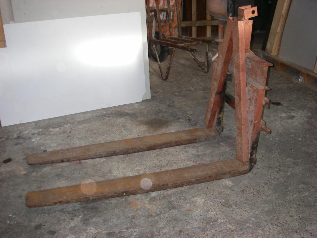 Palletvork voor achter de trekker