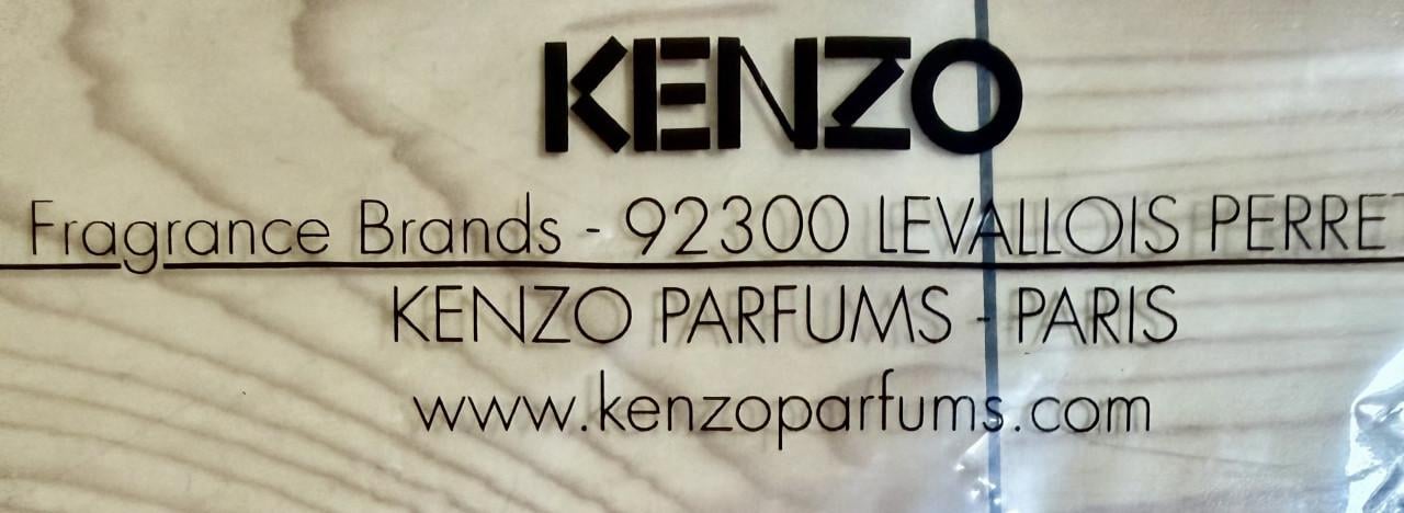 Kenzo Paris canvas shopper – ecru/rood - NIEUW