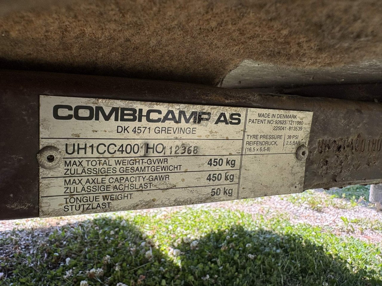 Vintage vouwwagen CombiCamp Easy