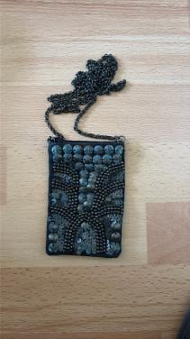 Antiek/Vintage Avondtasje met Pailletten-Flapper