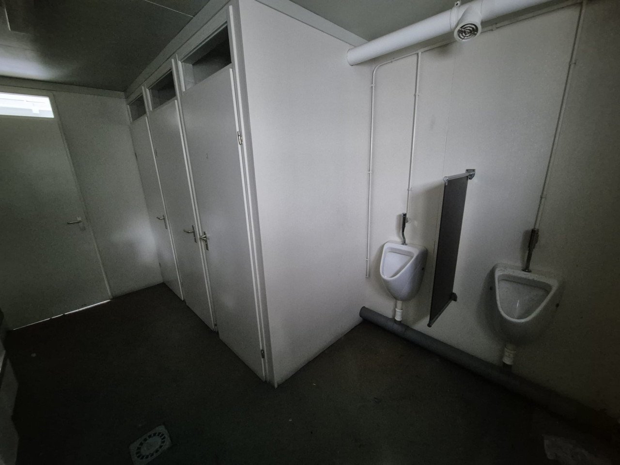 6x3m sanitair-unit / toiletunit / woonunit / camping toilet