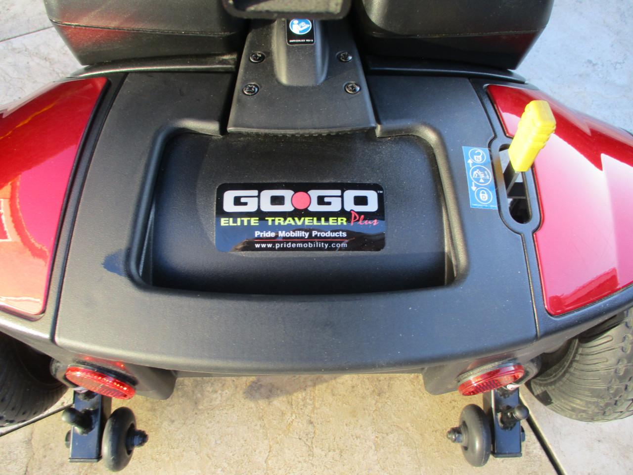 Nieuw wegens geen gebruik Pride GOGO Traveller Plus opvouwbare scootmobiel