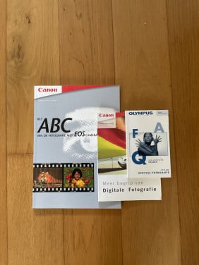 3 fotografie boekjes