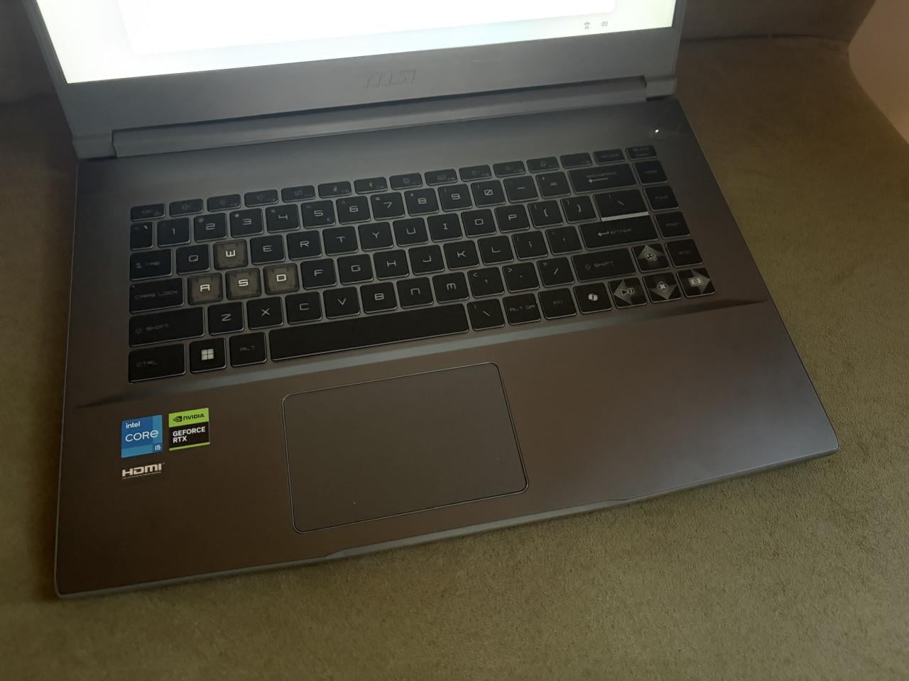 MSI Thin 15 B12UC |Intel Core i5 | RTX 3050 | 16GB | 512 GB SSD | Windows 1