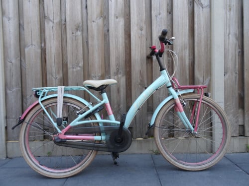 Loekie Prinses 22 inch meisjesfiets 3 versnellingen
