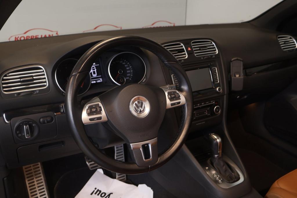 Volkswagen Golf cabriolet 1.4 tsi highline, stoelverw, cruise, navi, pdc v+