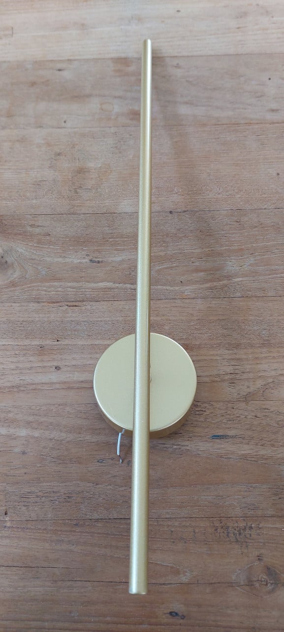 Goudkleurige wandlampen