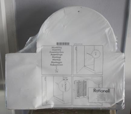 Nieuw in verpakking rationell buis/buishouder ikea