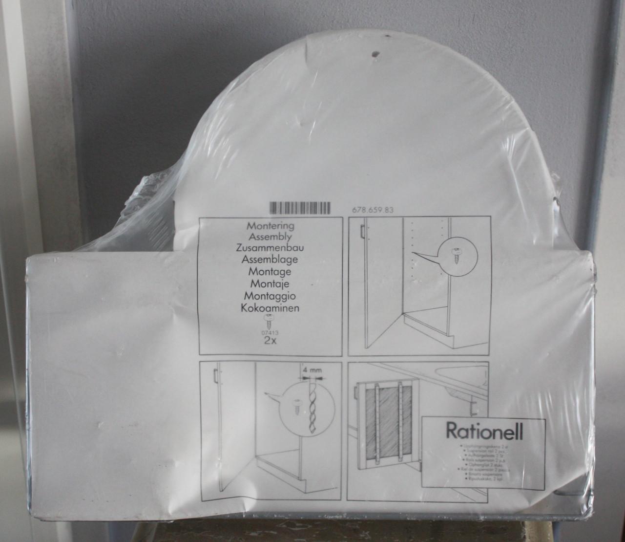 Nieuw in verpakking rationell buis/buishouder ikea