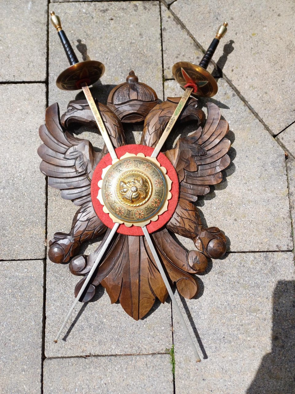 DECORATIESTUK MET DEGENS
