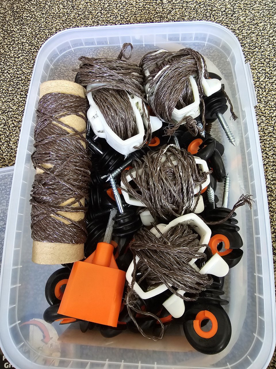 Schrikdraadapparaat met accesoires voor katten. In zeer goede staat