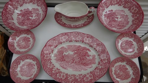 Woodland Enoch Wedgwood servies 3x6 borden
