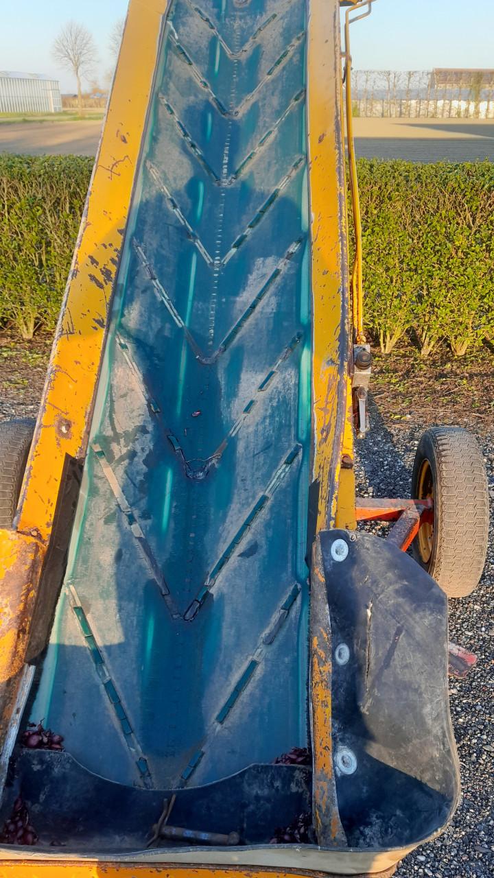 Transportbandje voor achter de kipper