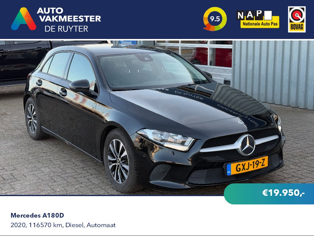 Mercedes-Benz A-klasse - 180 d Advantage | Widescreen | Camera