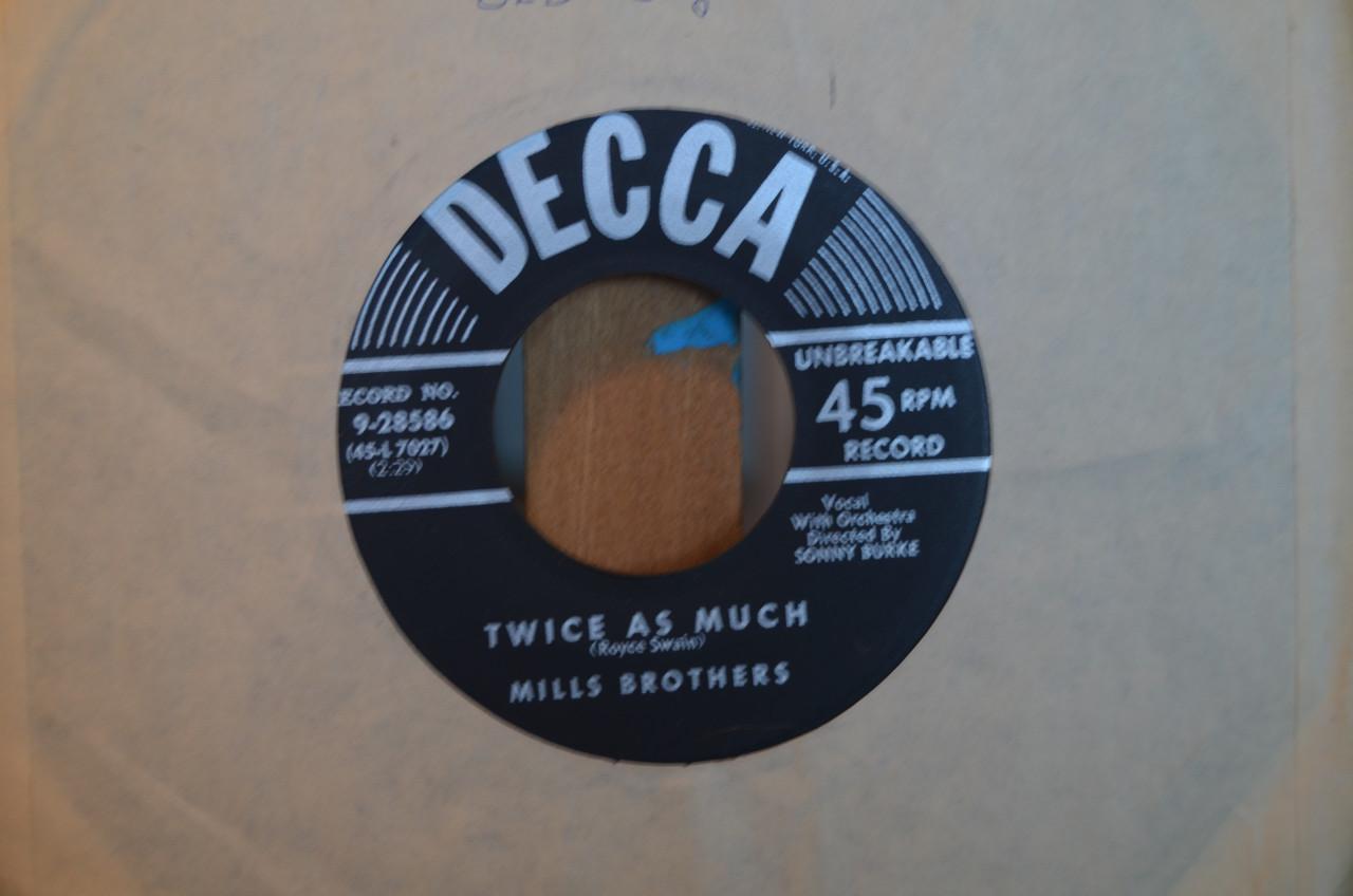 Diverse singles 'The Mills Brothers' (2)