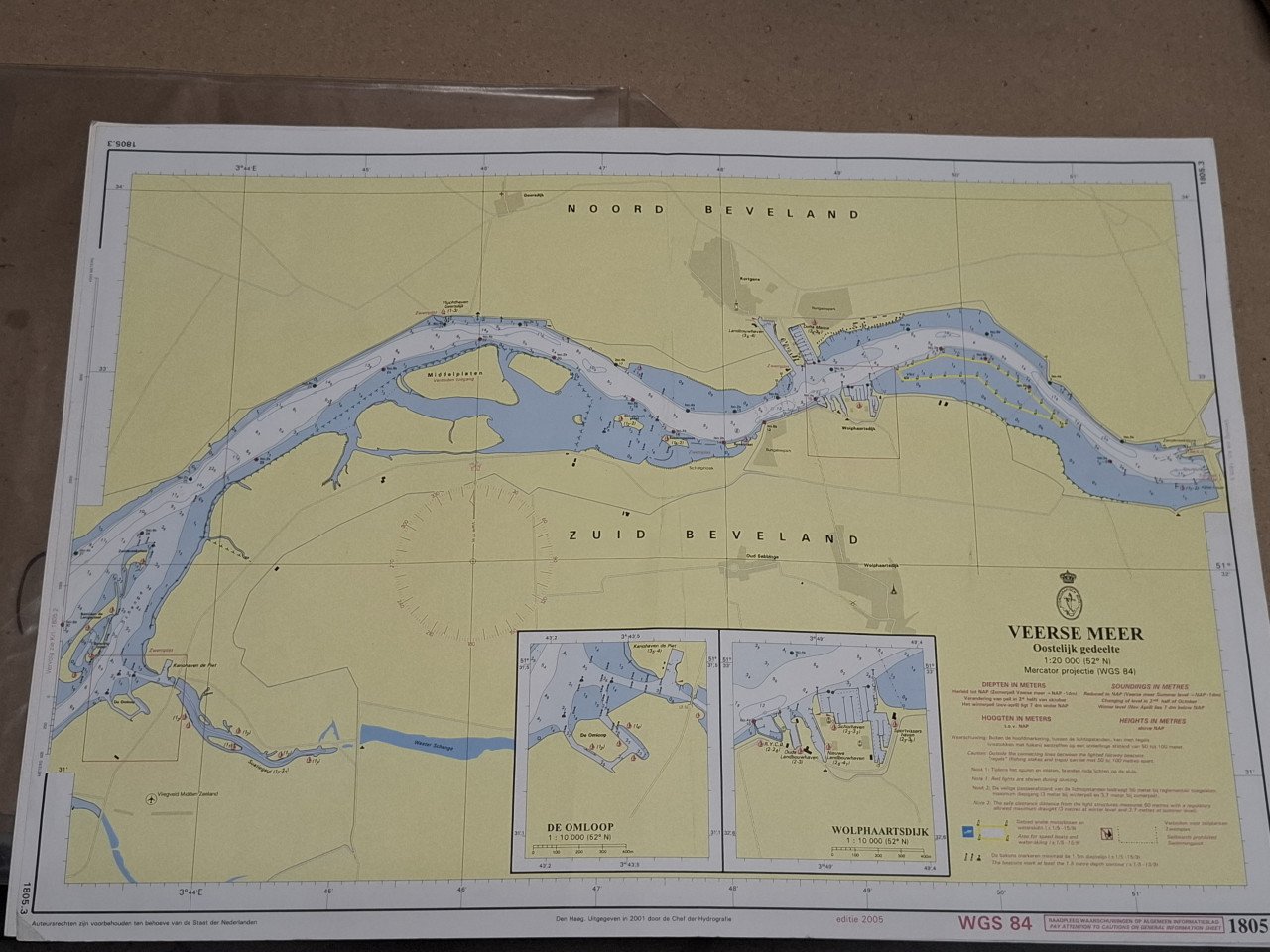Waterkaarten van de provincie Zeeland