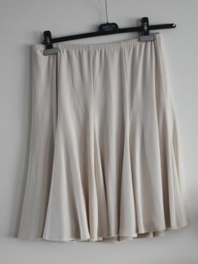 Beige rok maat 40