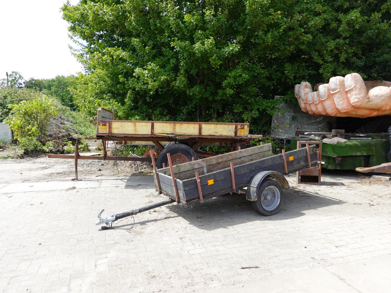 Gratis aanhangwagens, karren, diverse maten, ophalen in Brouwershaven
