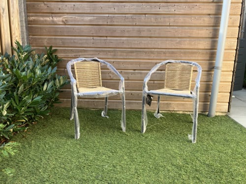 Nieuwe tuinstoelen
