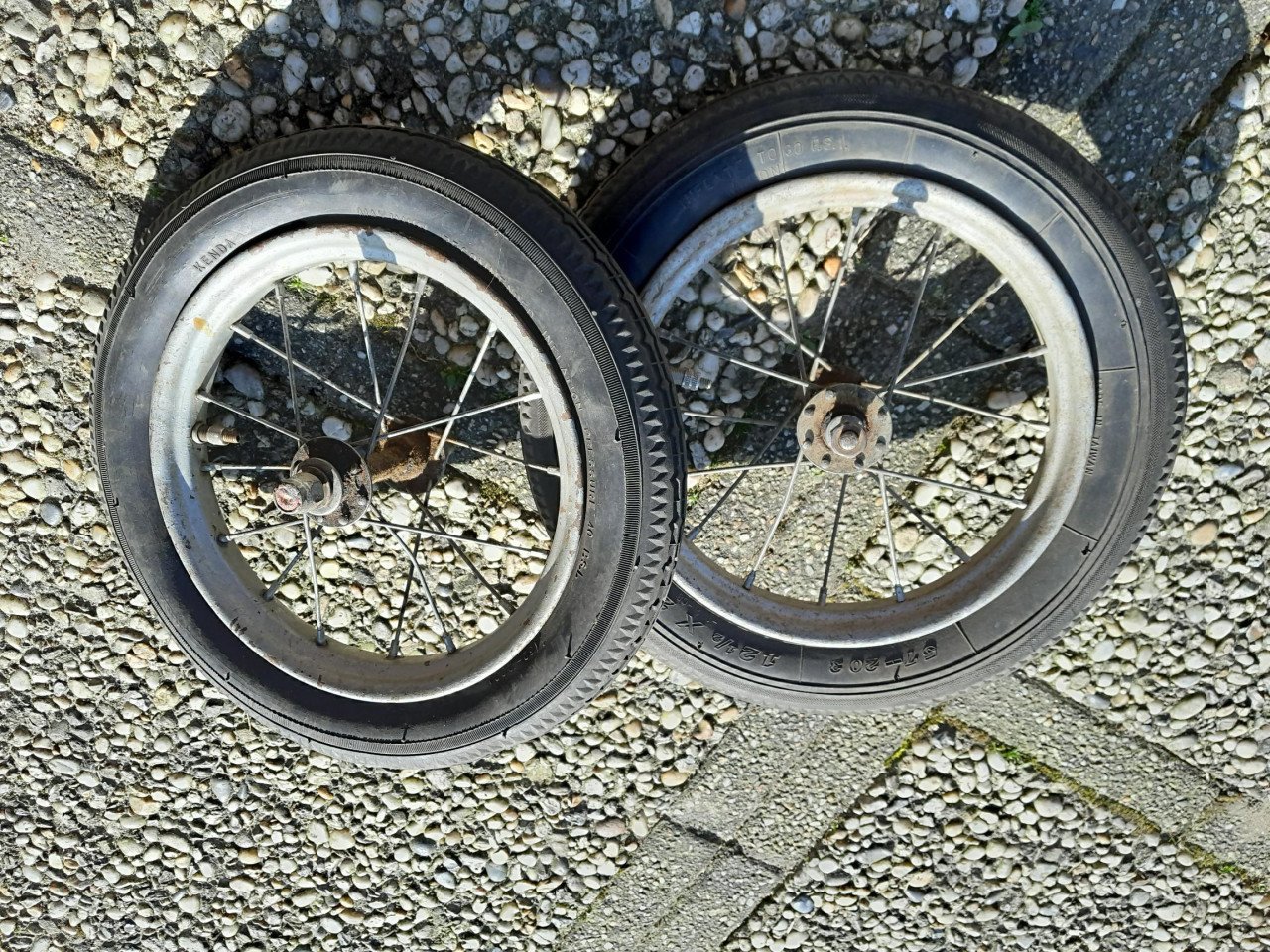 Te koop in Vlissingen; twee stepwielen