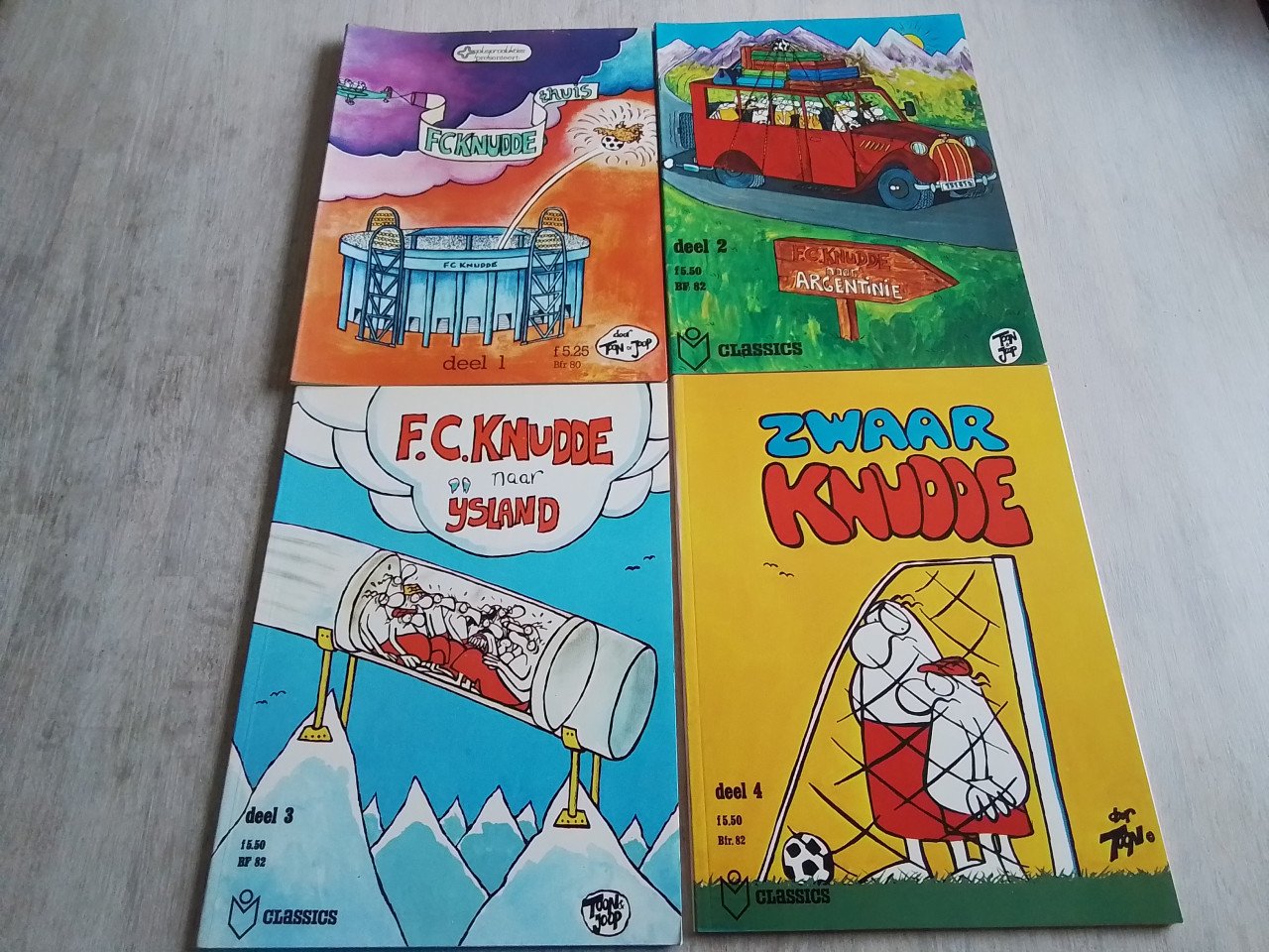 Knudde 11 albums en 1 x Stamgasten
