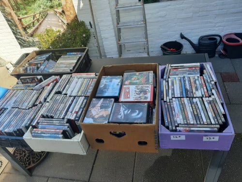 Ruim 200 dvd's