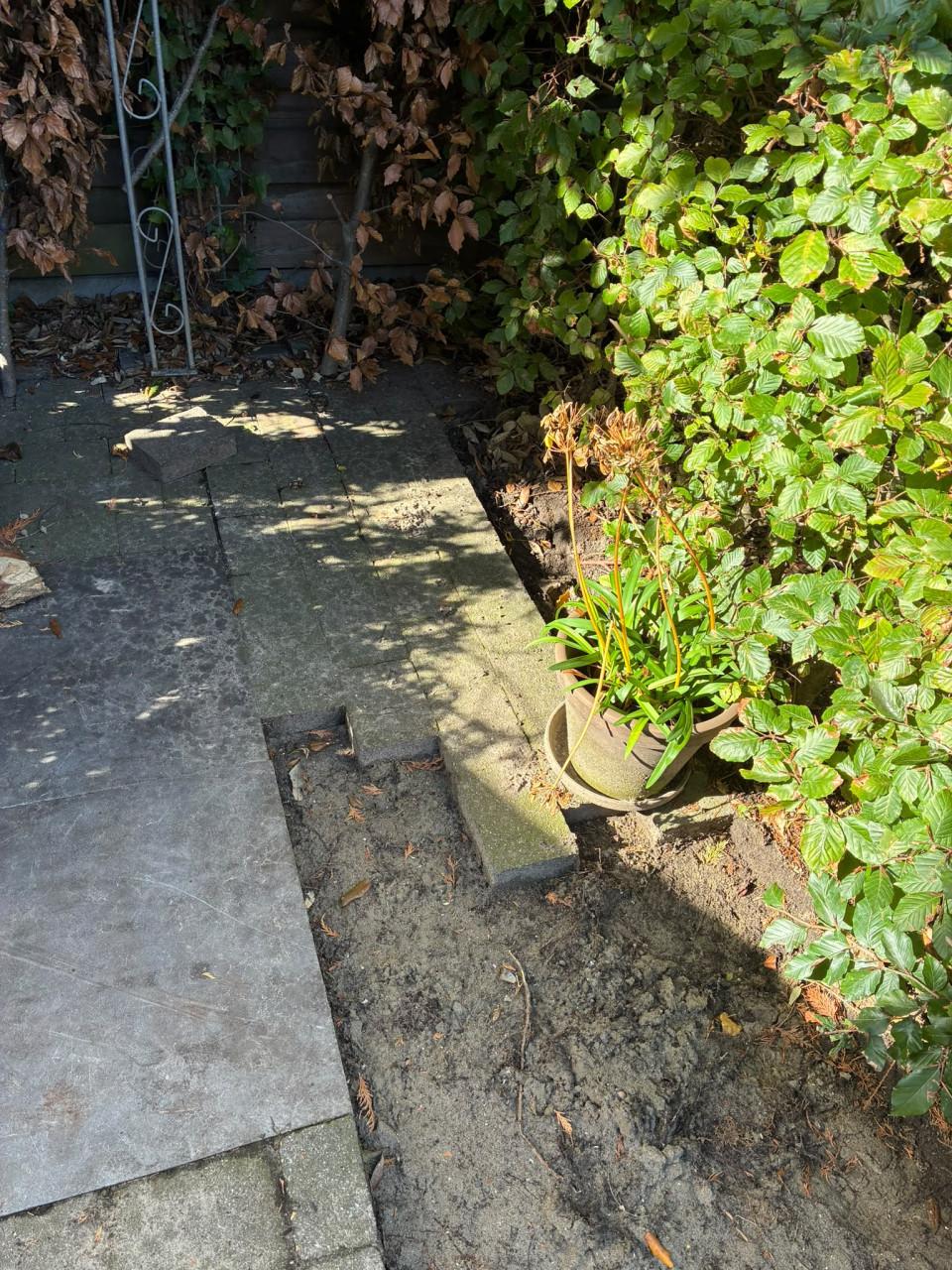Gratis af te halen – ca. 30 m² betonklinkers