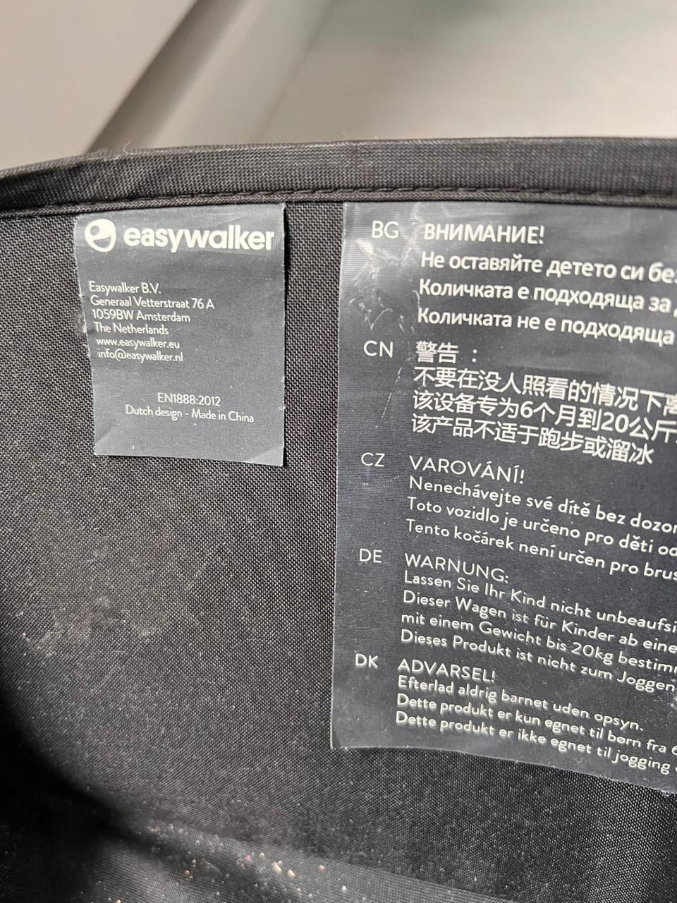 Kinderwagen Easey walker hearvey 2