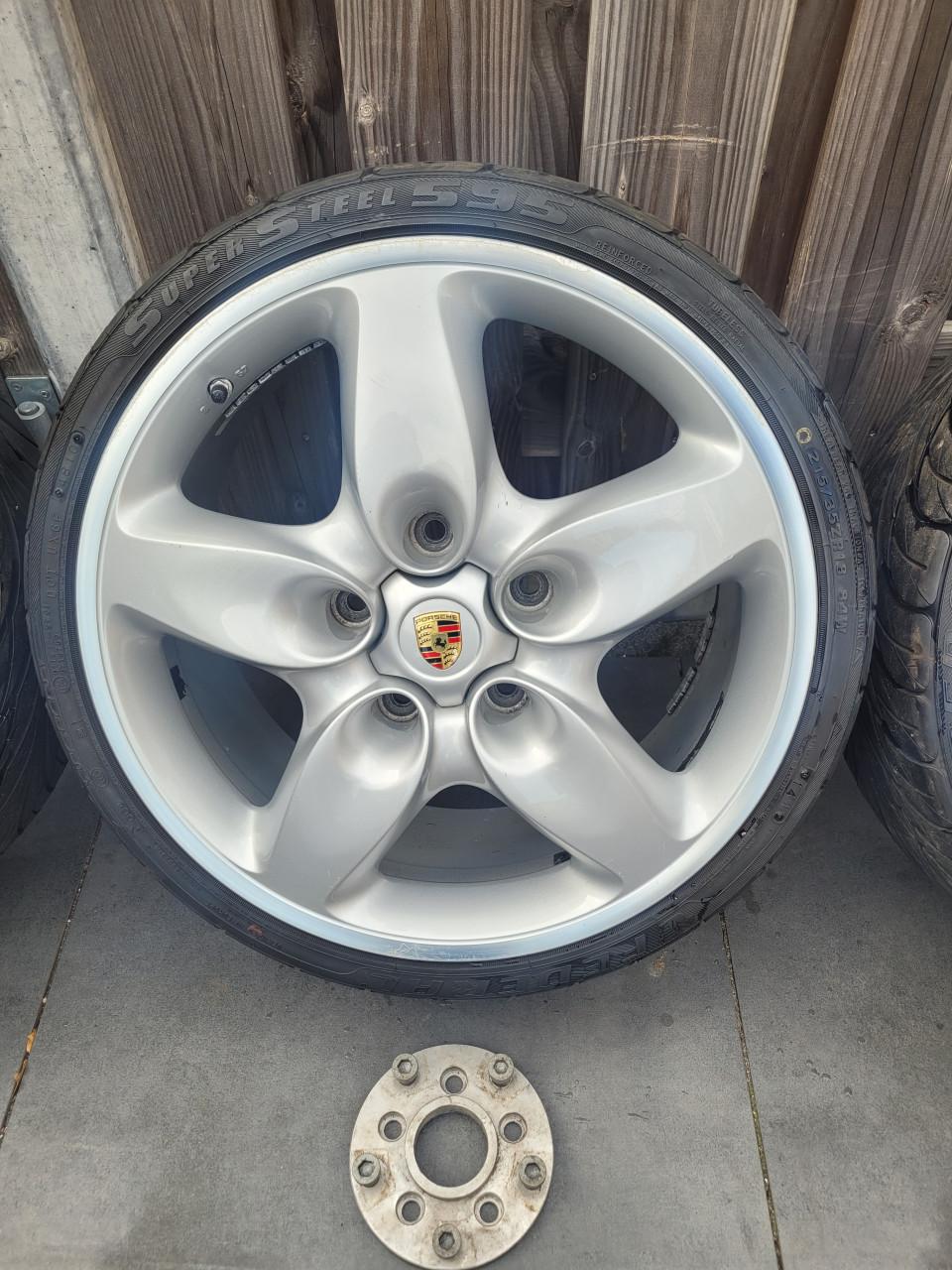 Te koop porsche velgen