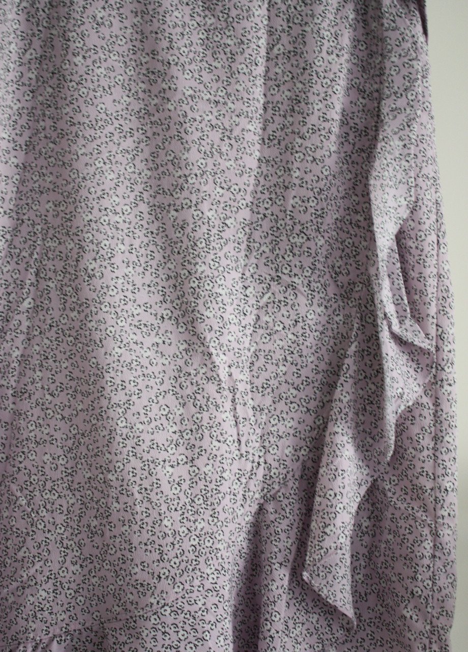 Lila paarse rok lang met maat xs