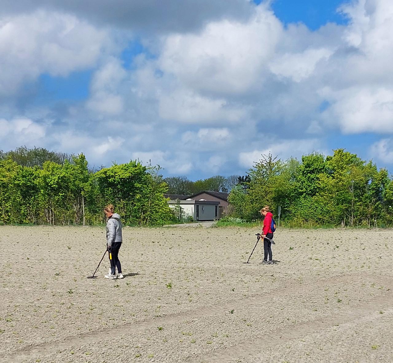 Metaaldetectie workshops op akkers, weilanden en boomgaarden