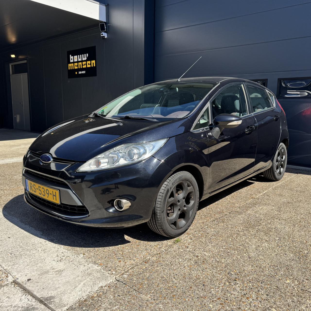 Ford Fiesta 1.25 44KW Titanium 5DRS 2009  Zwart Airco Apk Nap