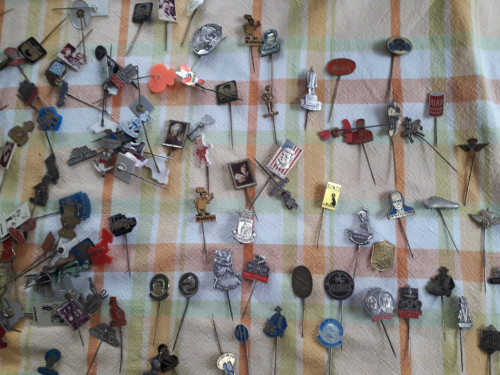 Verzameling speldjes