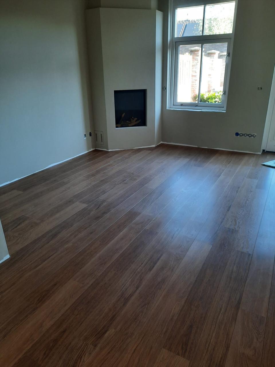 Click laminaatvloer eiken met ondervloer