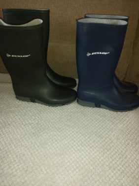 Dunlop regen laarzen voor mannen/vrouwen/kinderen.