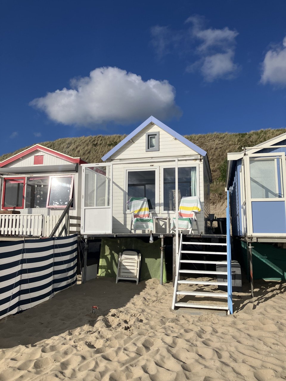 Slaapstrandhuisje te huur ☀️ last minute € 400,-