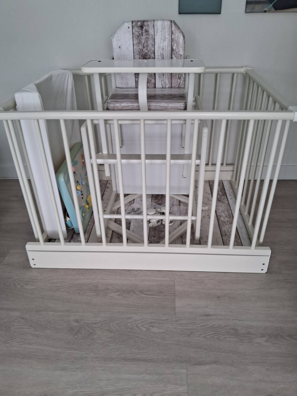Box en kinderstoel