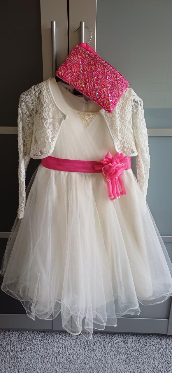 Bruidsjurk meisje 6-8 jaar