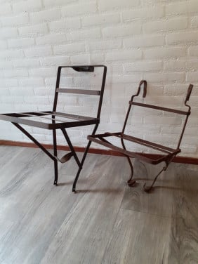 Bakkersrekken fiets antiek