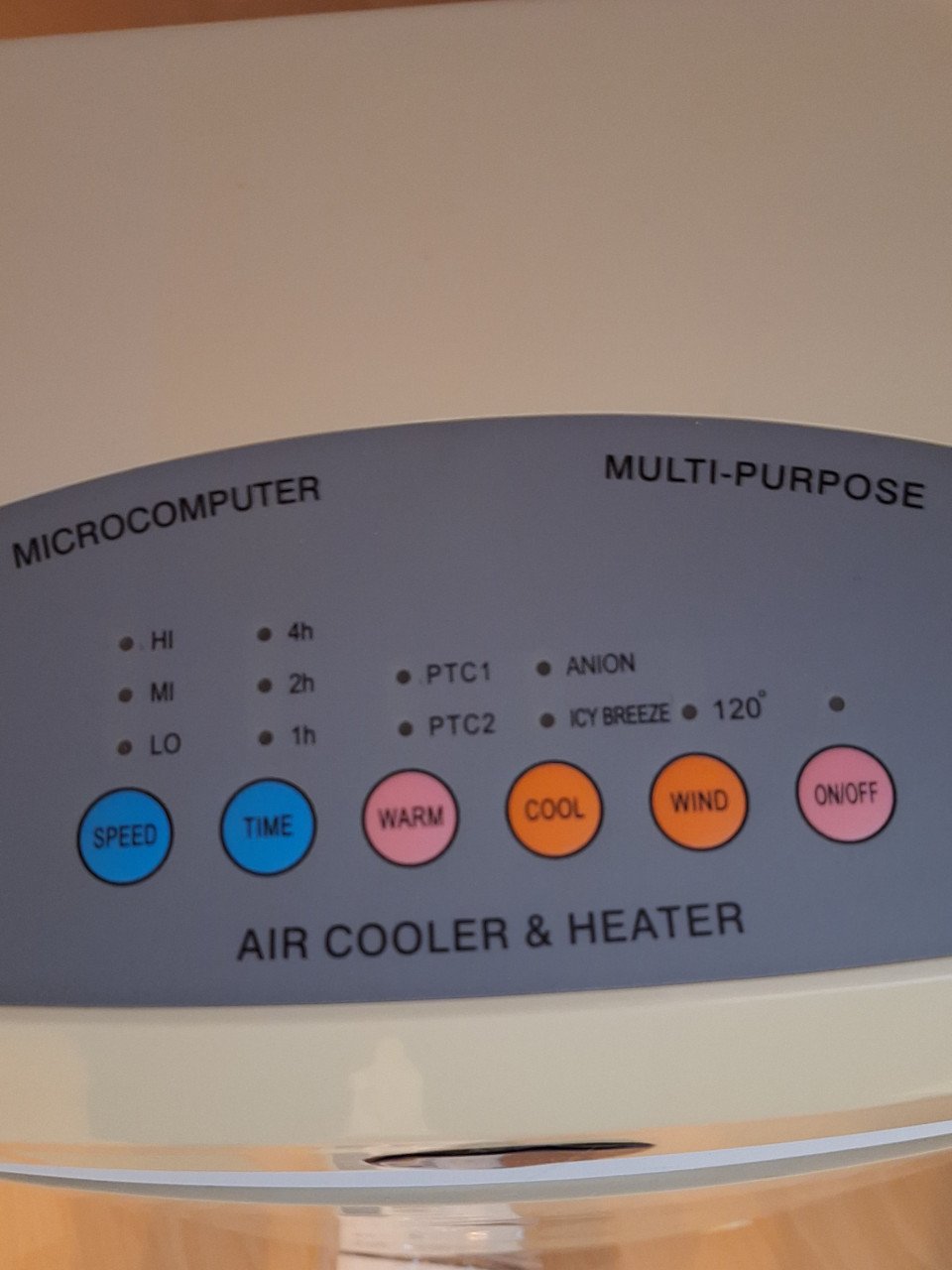 Koude en warme lucht airco
